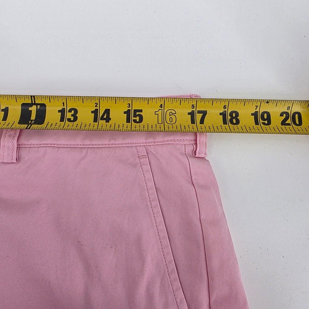 Polo Ralph Lauren Pink Chino Flat Front Shorts Mens Size 34 Preppy Golf - Picture 7 of 7